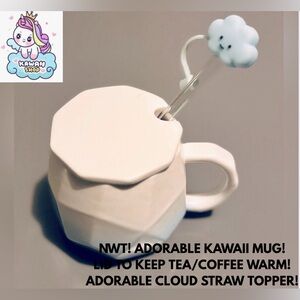 NWT! KAWAII MUG! ADORABLE!!! I love itc but doesn’t match my collection, lol.